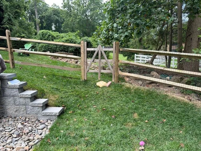 Residential Small Hardscape and Landscape project in Blue Bell, PA